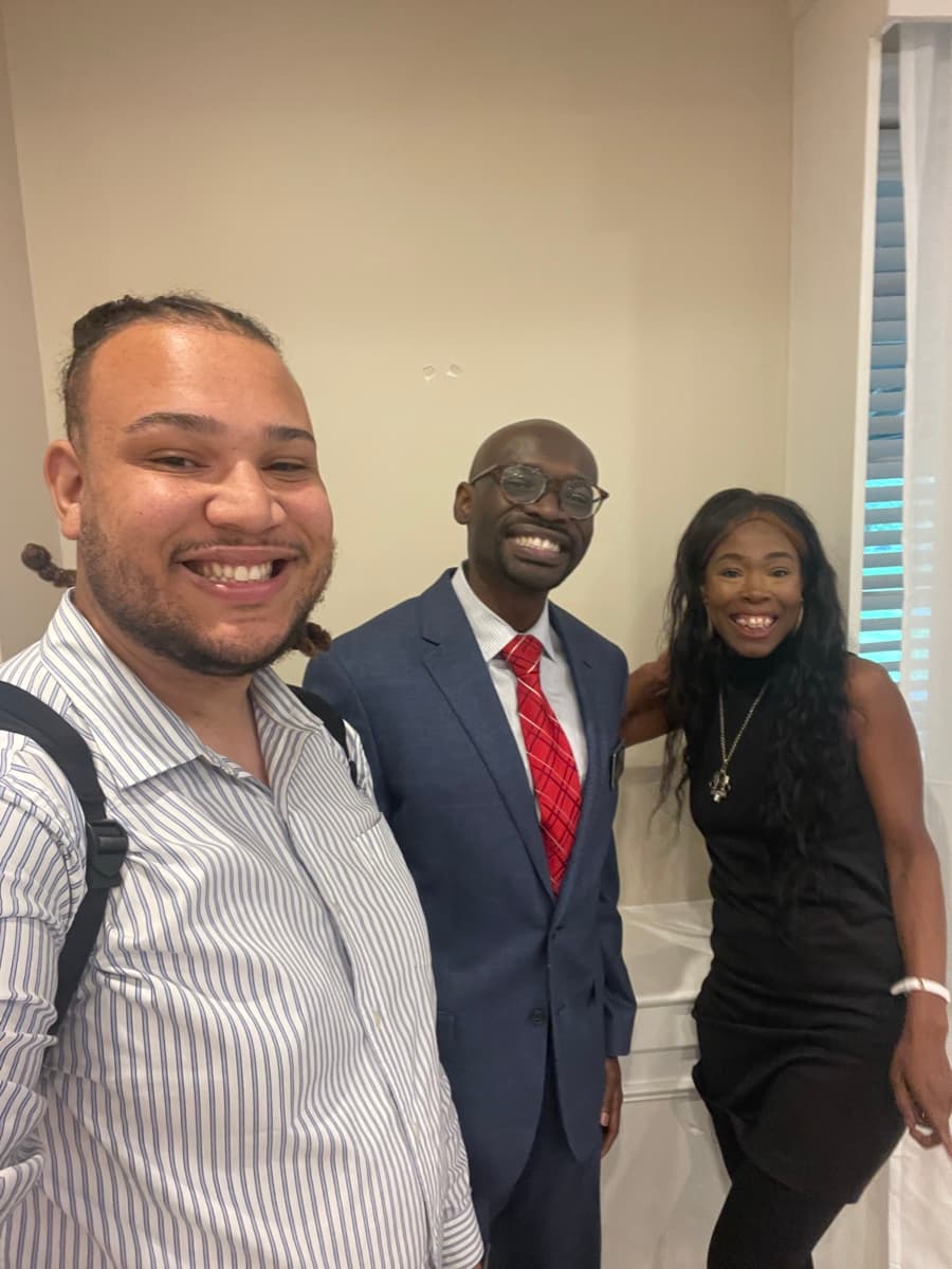 Networking after a PRISM AI workshop