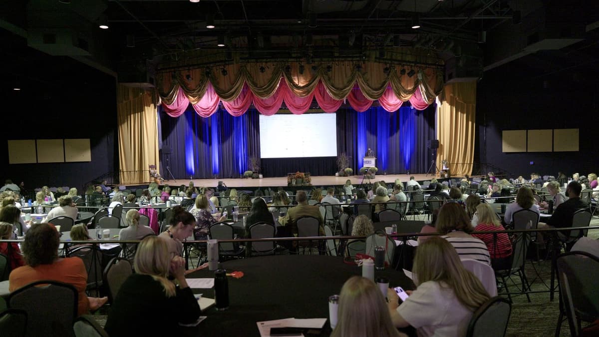 The full ballroom at the PA SHRM 2026 opening keynote
